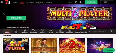 Onafhankelijke review van 711 Casino: speel 3800+ spellen.